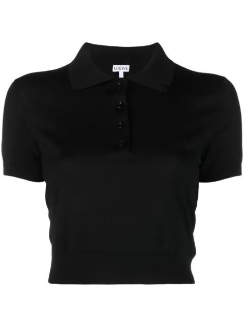 cropped polo top by LOEWE