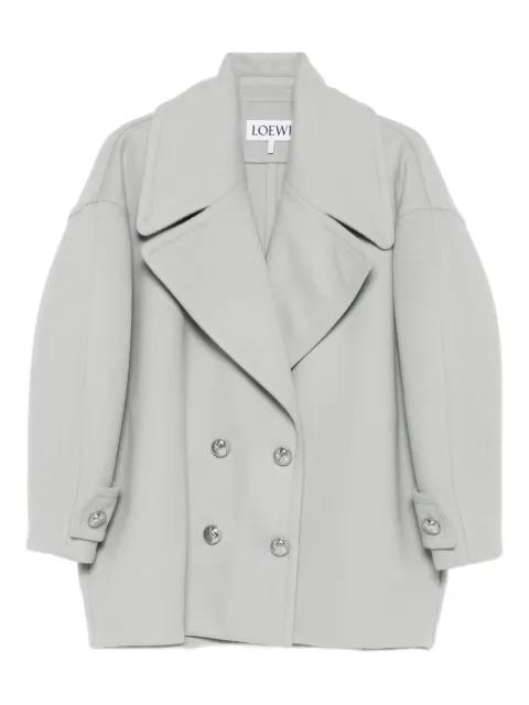 double-breasted coat by LOEWE