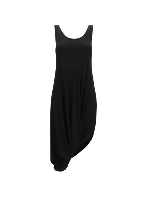 draped asymmetric dress by LOEWE