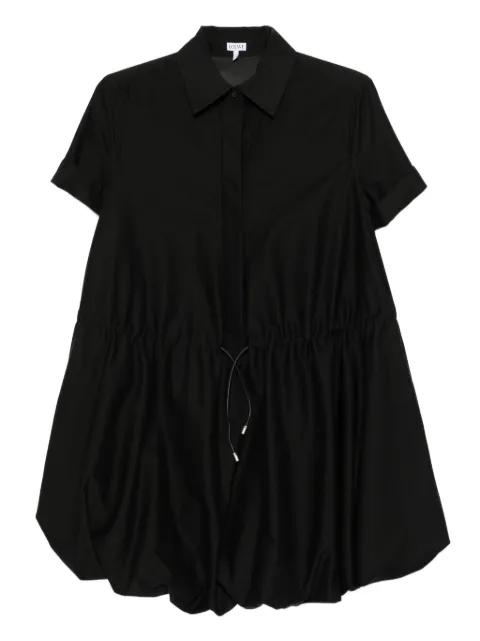 drawstring balloon mini dress by LOEWE
