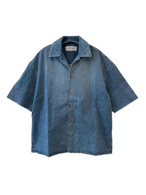 frayed-sleeves shirt by LOEWE