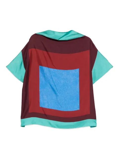 geometric-print top by LOEWE