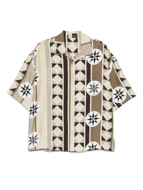 graphic-print shirt by LOEWE
