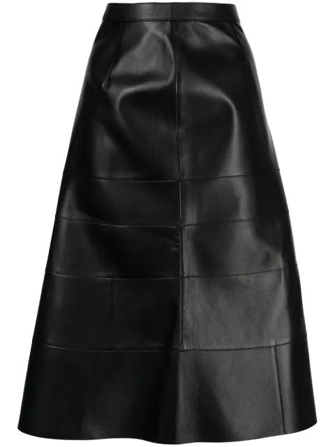 high-waisted midi skirt by LOEWE
