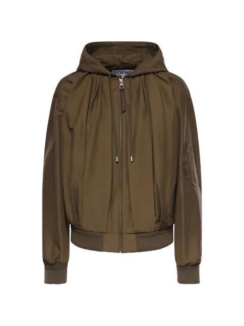 hoodied zipped jacket by LOEWE