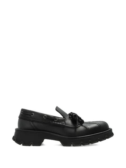 lace-up lug-sole loafers by LOEWE