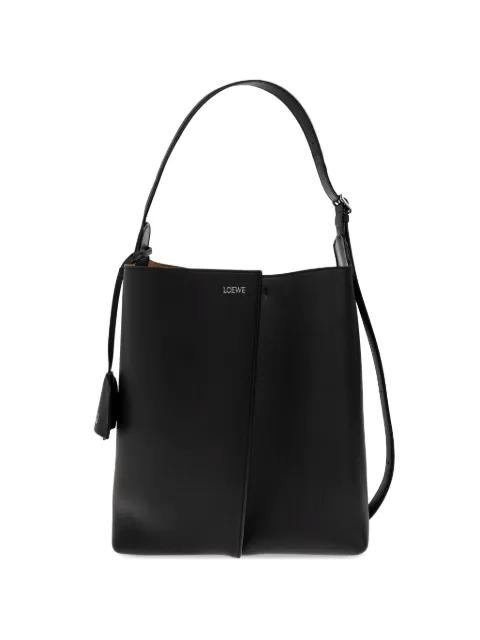 large Bilbao leather bucket bag by LOEWE