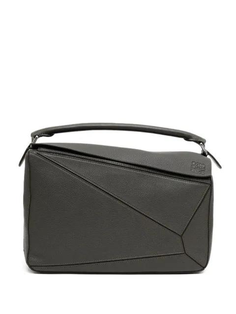 large Puzzle leather shoulder bag by LOEWE