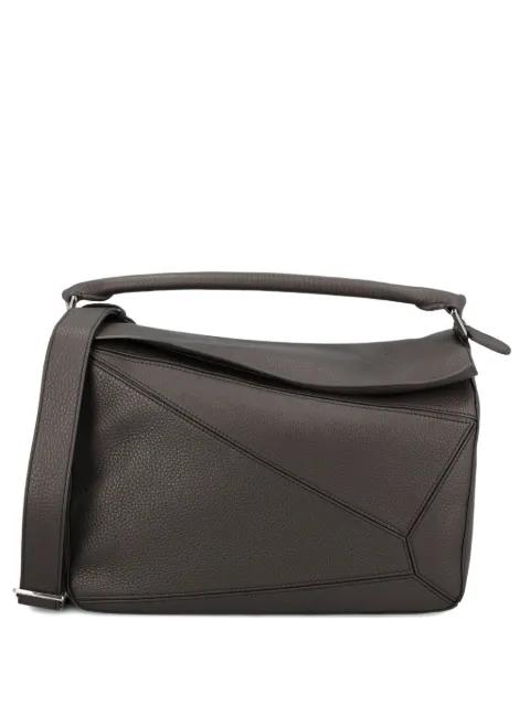 large Puzzle leather tote bag by LOEWE