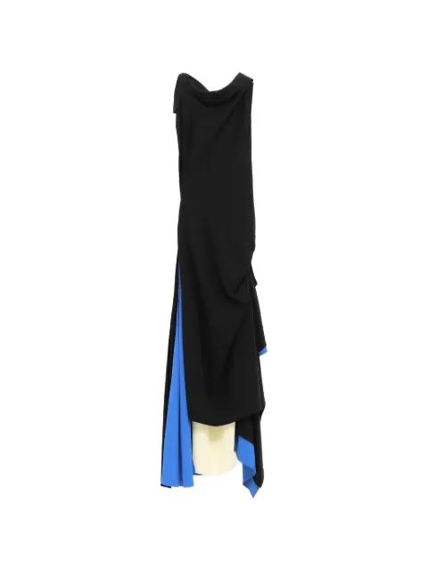 layered draped dress by LOEWE