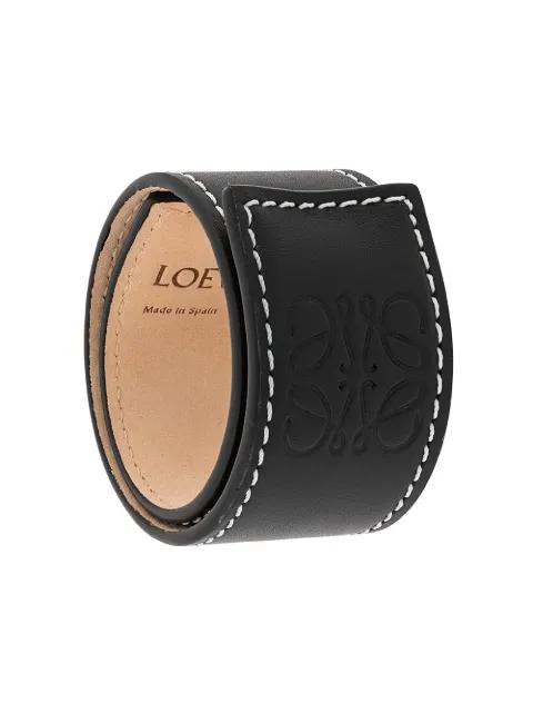 leather bangle by LOEWE