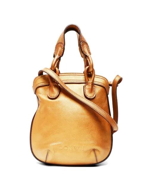 leather shoulder bag by LOEWE 