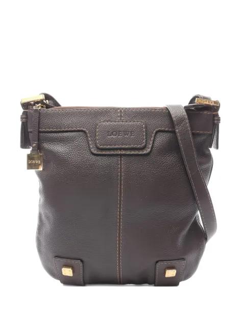 leather shoulder bag by LOEWE 