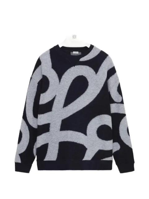 logo-embellishment sweatshirt by LOEWE