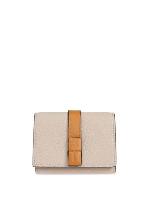 logo-embossed leather wallet by LOEWE