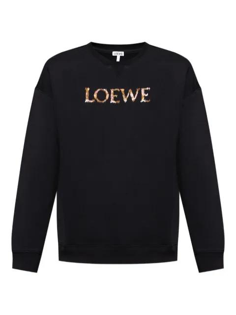 logo-embroidered sweatshirt by LOEWE