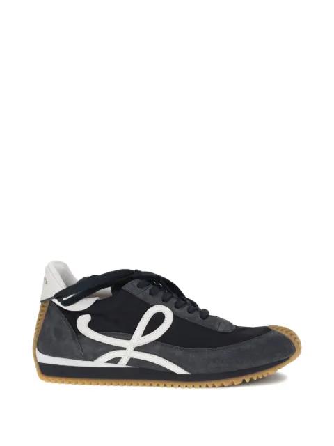 logo-patch flow runner sneakers by LOEWE