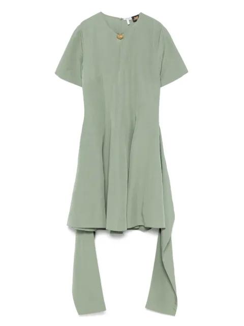 logo-plaque mini dress by LOEWE