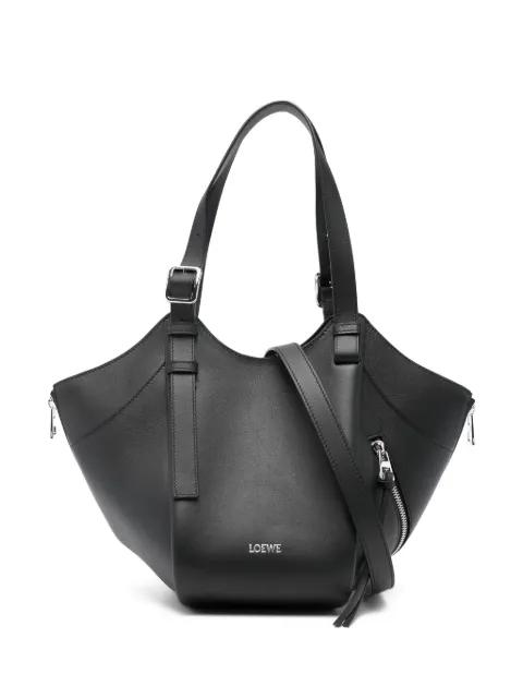 logo-print tote bag by LOEWE