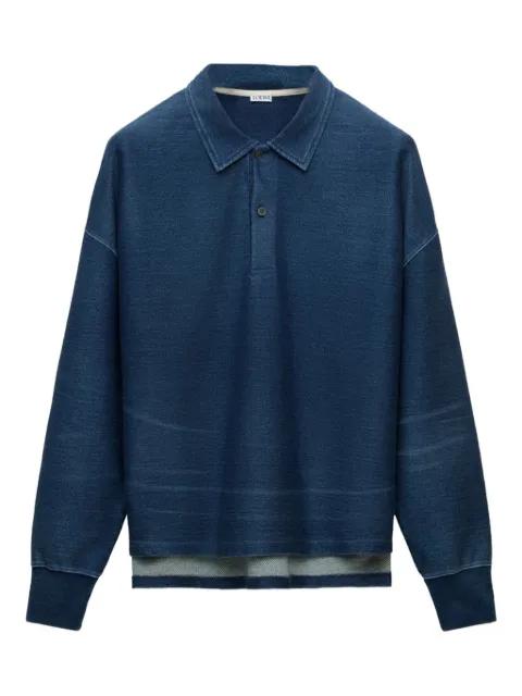 long-sleeve polo shirt by LOEWE