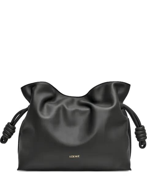 medium Flamenco knotted clutch by LOEWE