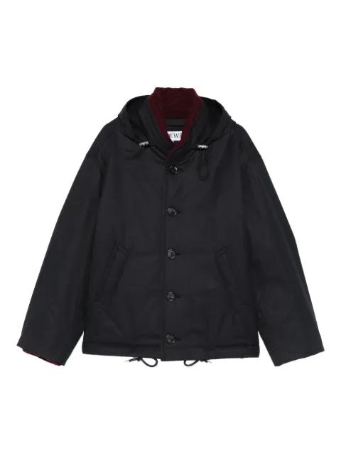 padded hoodied jacket by LOEWE