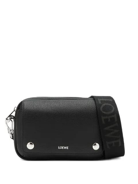 pebble-leather messenger bag by LOEWE