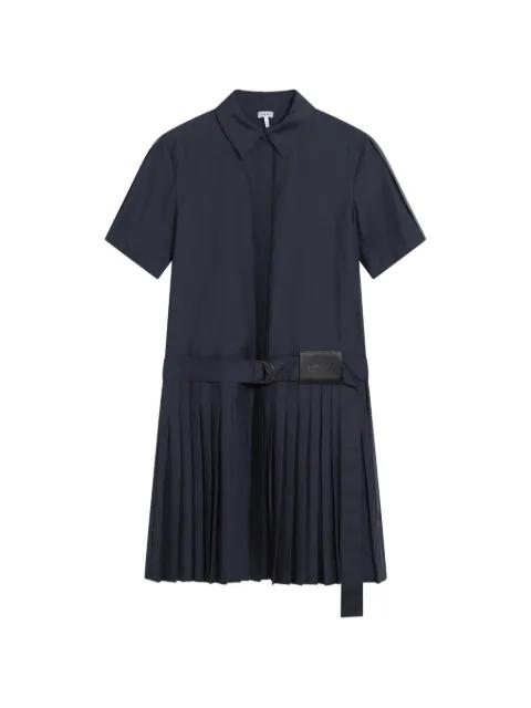 pleated mini dress by LOEWE