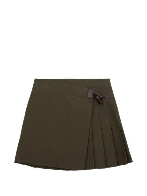 pleated mini skirt by LOEWE