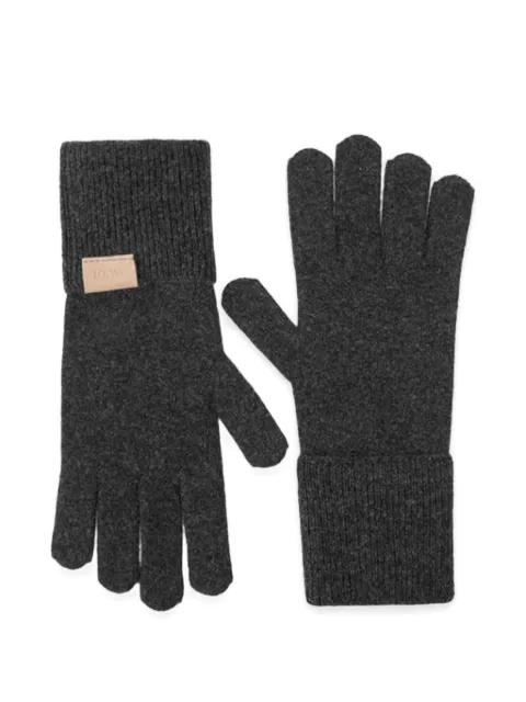 ribbed-knit gloves by LOEWE