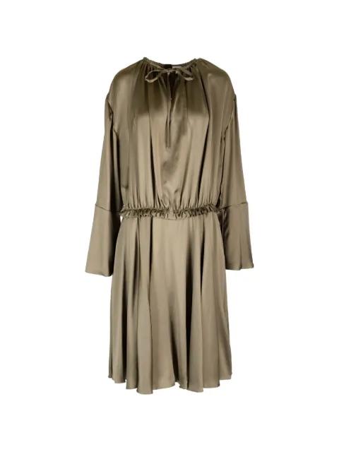 ruffled-waist tunic dress by LOEWE