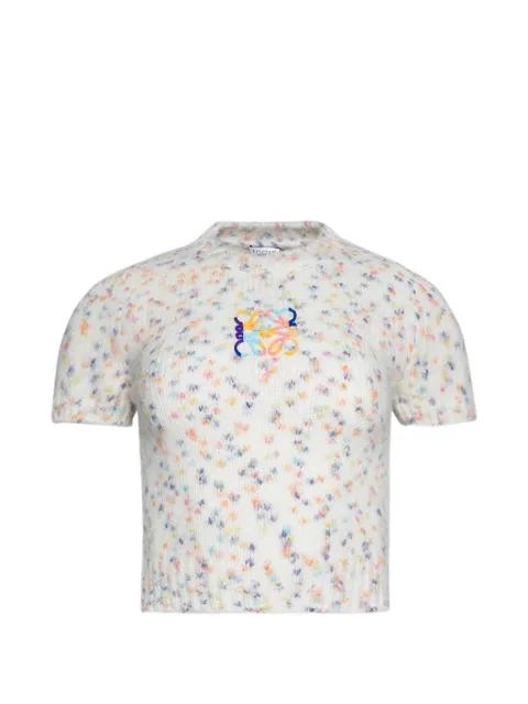 short-sleeve knitted top by LOEWE