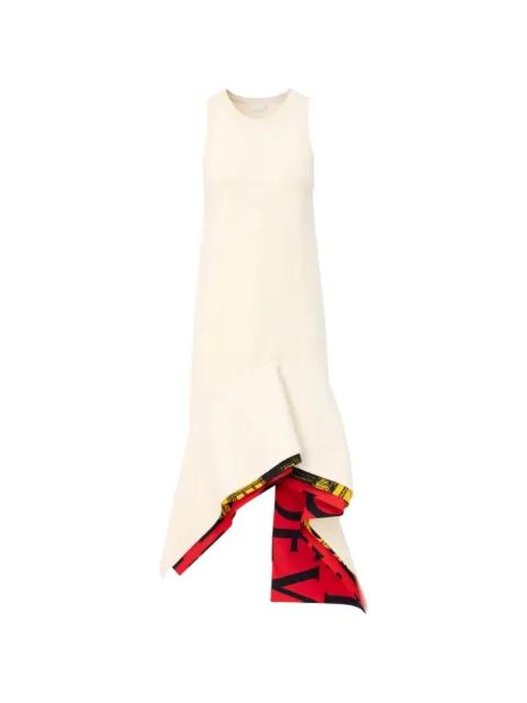 sleeveless asymmetric dress by LOEWE