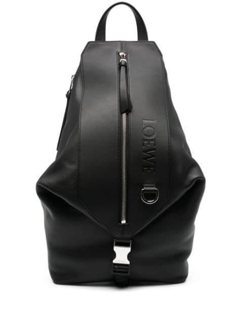 small Convertible leather backpack by LOEWE