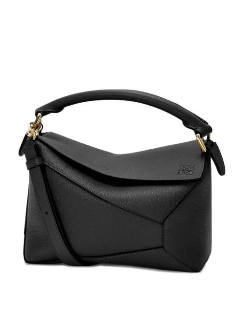 small Puzzle Edge leather tote bag by LOEWE