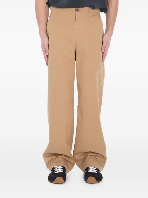straight-leg cargo trousers by LOEWE