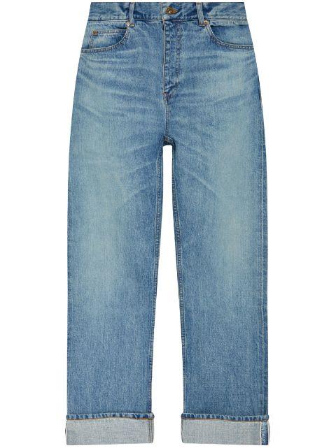 straight-leg jeans by LOEWE