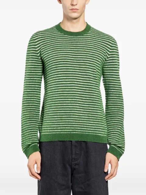 striped crew-neck sweater by LOEWE