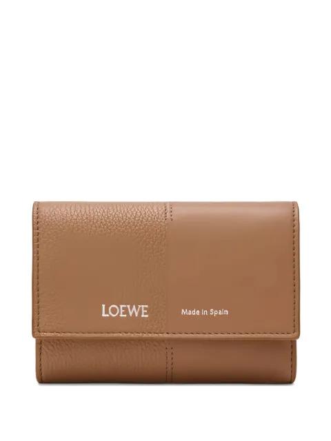textured panel wallet by LOEWE