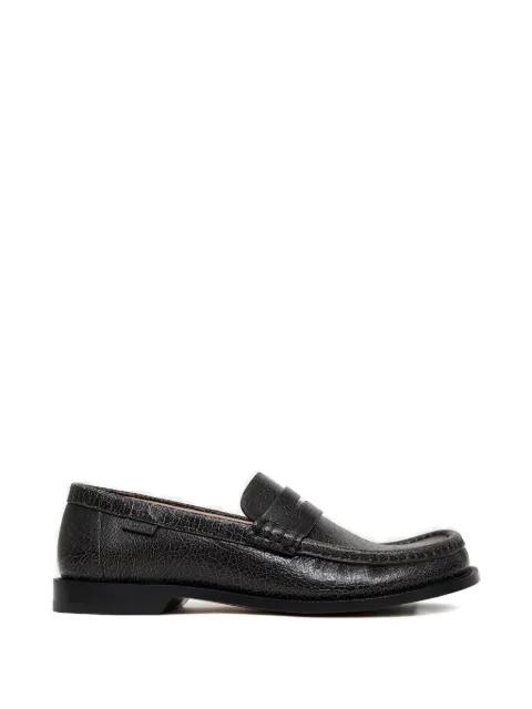 textured penny loafers by LOEWE