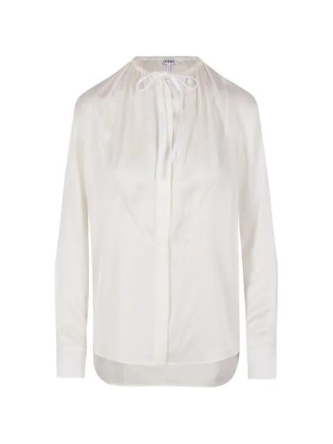 tie-neck shirt by LOEWE
