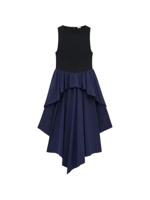 tiered asymmetric dress by LOEWE