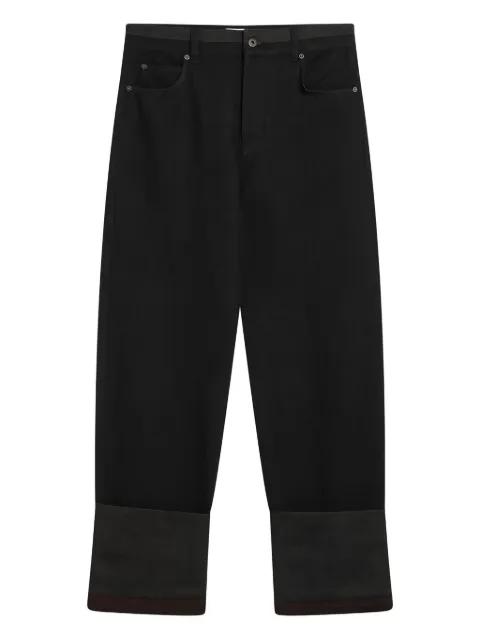turn-up jeans by LOEWE