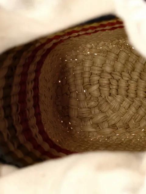 x Paula Ibiza Beehive Basket Bag Woven Raffia Small bucket bag by LOEWE 