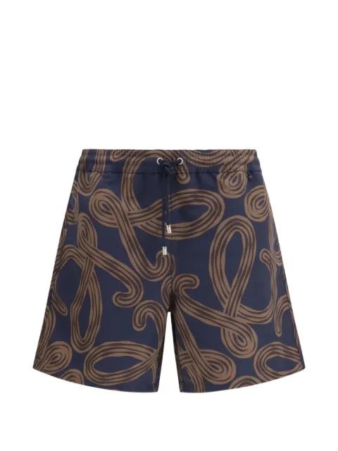 x Paula’s Ibiza Anagram-print swim shorts by LOEWE