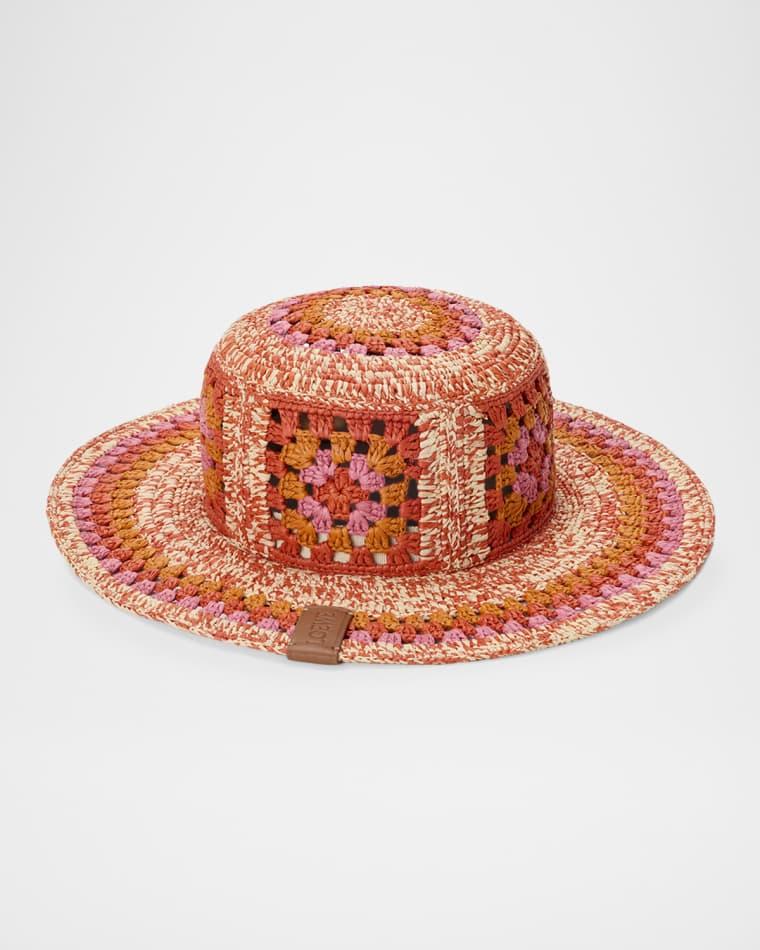 x Paula's Ibiza Raffia Fisherman Hat by LOEWE