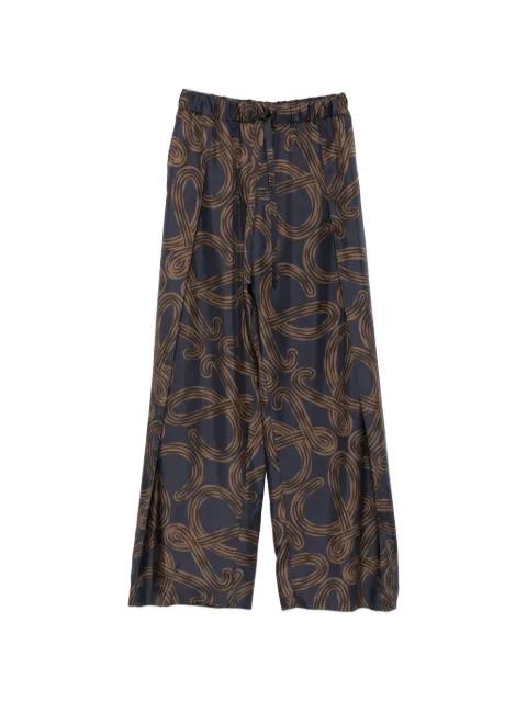 x Paula's Ibiza anagram-print trousers by LOEWE