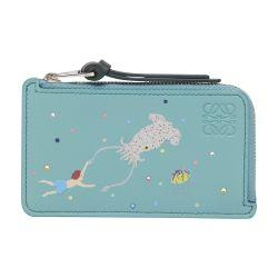 x Suna Fujita - Fonds Marins cardholder and coin purse by LOEWE