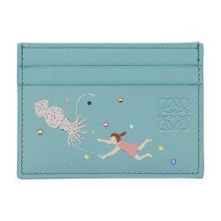 x Suna Fujita - Fonds marins simple open cardholder by LOEWE