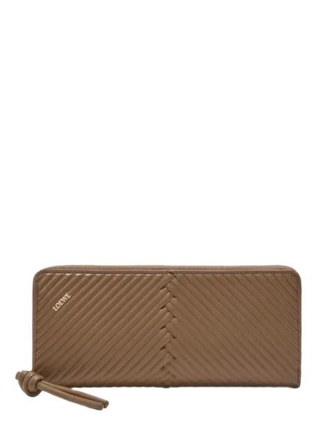 zip calfskin wallet by LOEWE